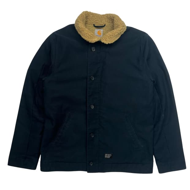 칼하트 WIP 네이비 쉐필드 덱 자켓 M