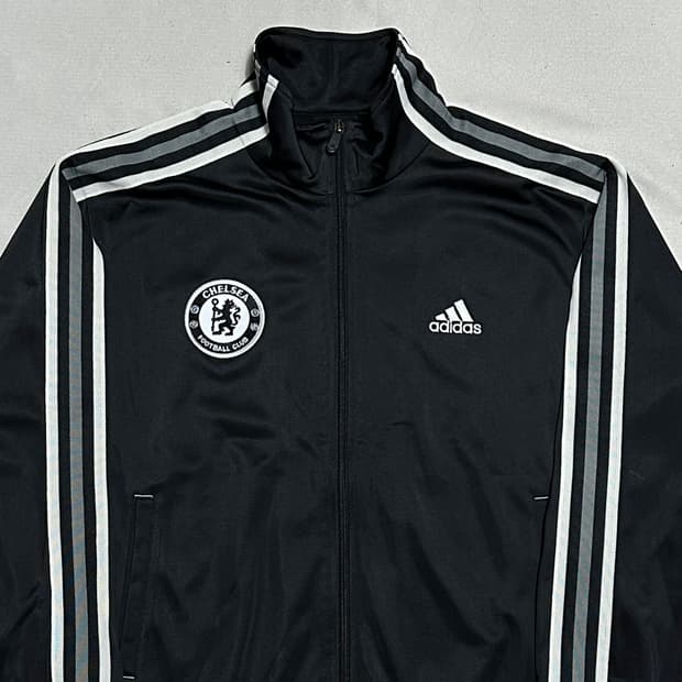 95 아디다스 첼시 블랙 트랙탑
