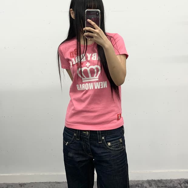 Baby doll 핑크 반팔티