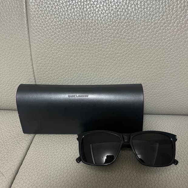 정품 생로랑 SL 339 001 블랙 선글라스