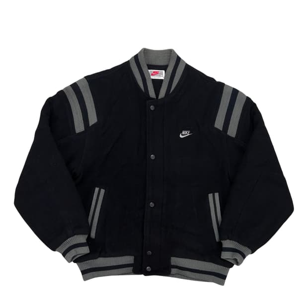 나이키 90s 누빔 모직 울 바시티자켓(100)