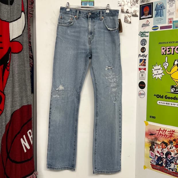 00‘s 리바이스 517 디스트로이드