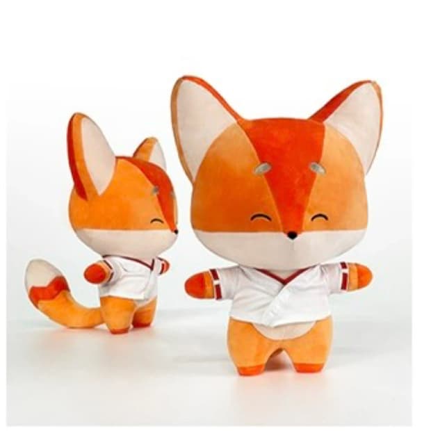 오버워치 키리코 여우신 인형