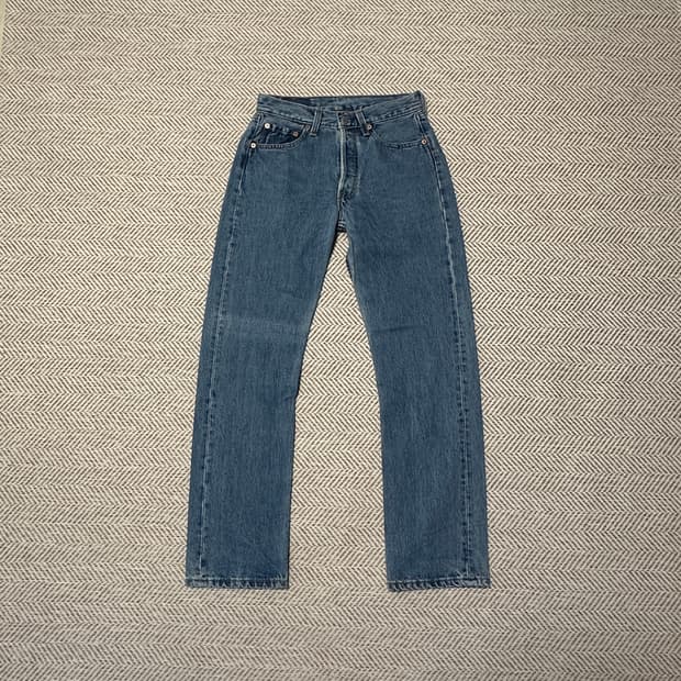 LEVI'S 701 00's usa made denim jeans