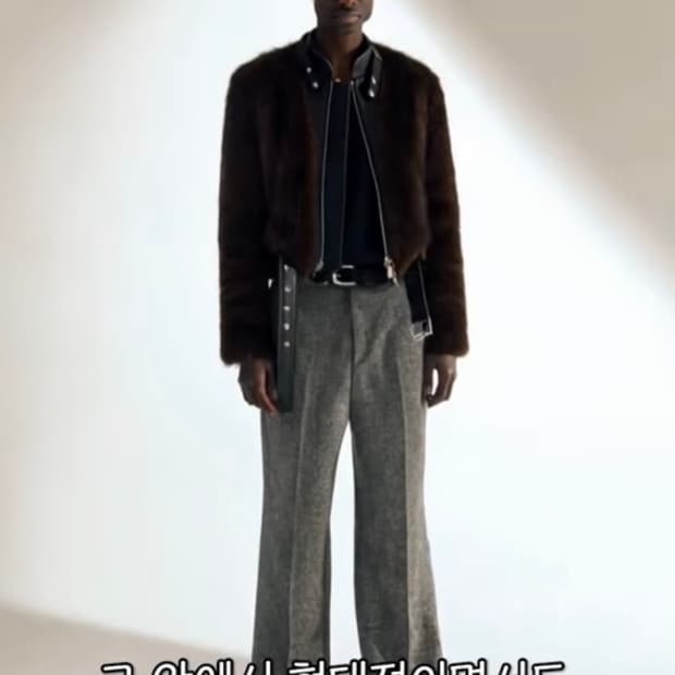 노이어 샤기퍼 레더자켓 52 택달린 새상품