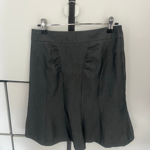 일본 빈티지 미디 스커트