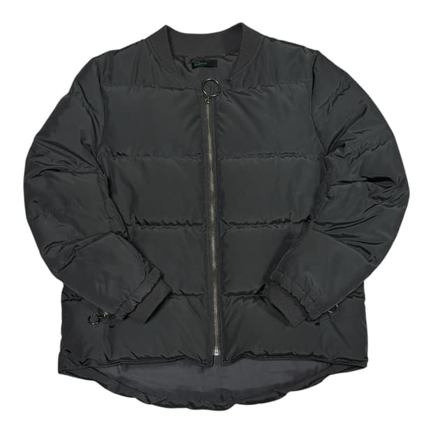 ✨ (바배) 베네통 덕다운 블랙 패딩 