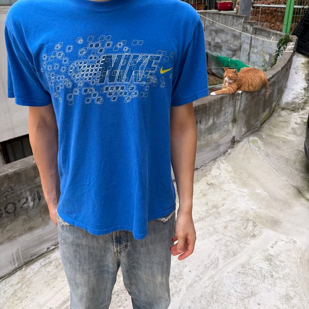 nike swim digital tee