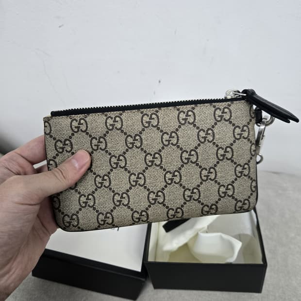 [보증서 정품]구찌 미니 스네이크 클러치백