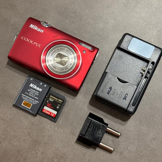 츄 디카) 니콘 쿨픽스 S5100 빈티지 디카 디지털카메라 블랙