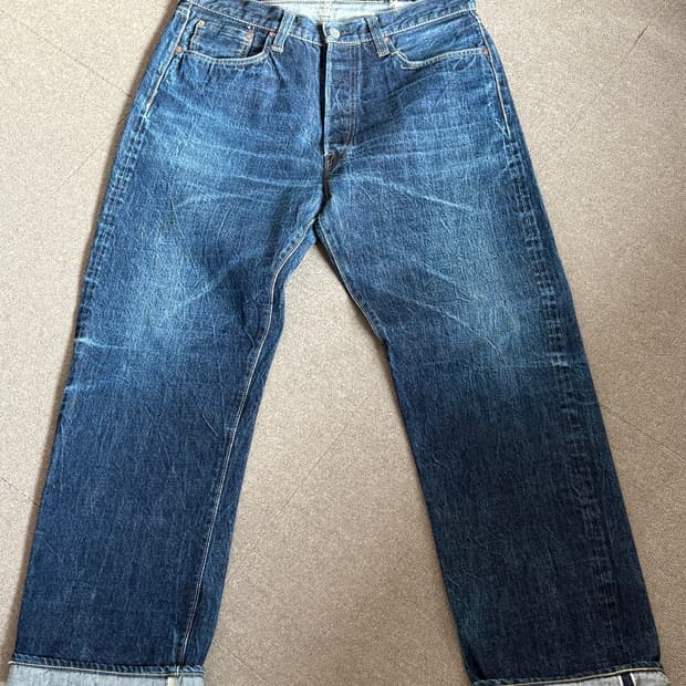 슈가케인 1947 셀비지 데님 34