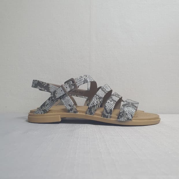 240mm 크록스 툴룸 스트랩 샌들 머쉬룸 스터코