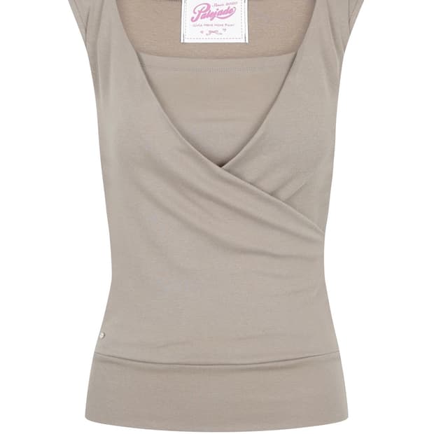 palejade basic drape sleeveless