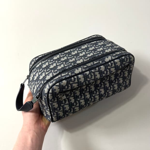 [정품/당일출고]디올 오블리크 토일레트리 클러치