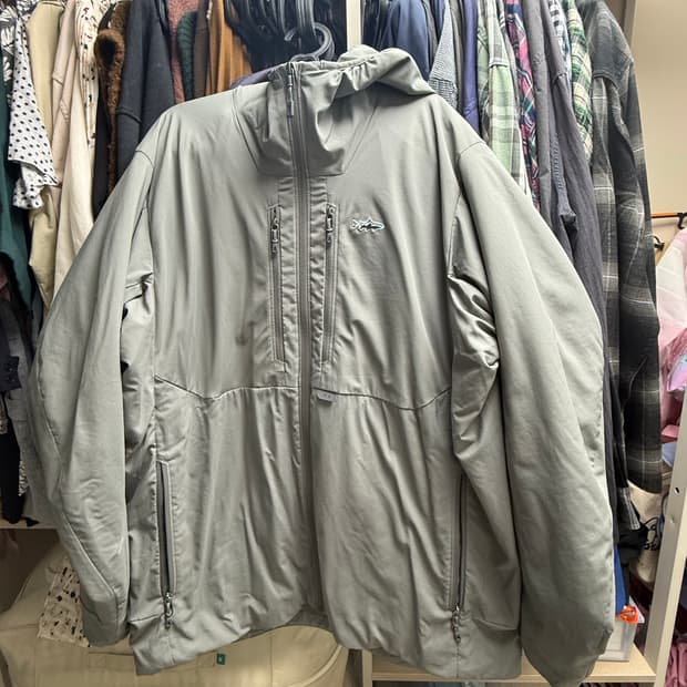 파타고니아 퍼프 후디 자켓 XL 회색