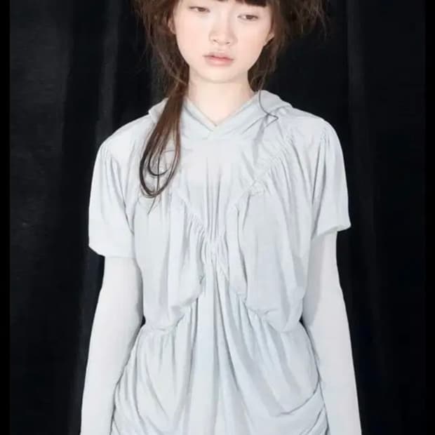 구함 샵페어리 드레이프 후드