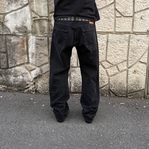 리바이스 505 오리지널 레귤러 스트레이트 W36 L32