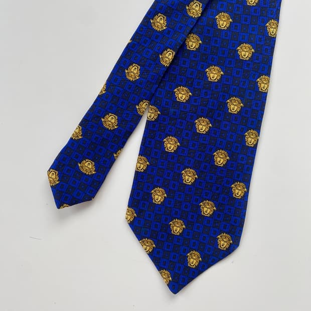Gianni Versace 베르사체 모노그램 정품 명품넥타이