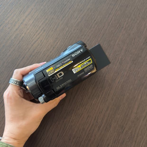 소니 hdr-sr12 캠코더