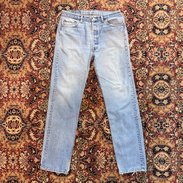 90s usa 빈티지 리바이스 501 데님 36(34~35) (620)