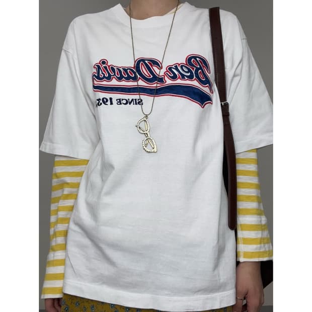 빈티지 y2k 반팔 티셔츠