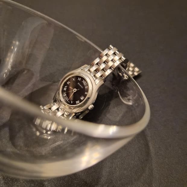 구찌 GUCCI 5500L 여성 손목시계