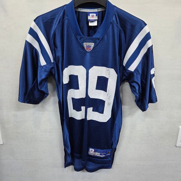 리복 nfl 인디아나 폴리스 아디이 져지 반팔 s