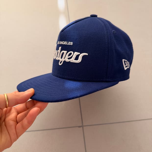 남자 모자 뉴에라 스냅백 LA 로스앤젤레스 다저스 블루