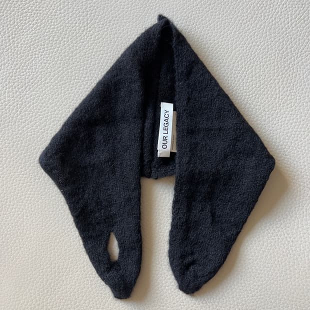 아워레가시 미니어처 스카프 블랙