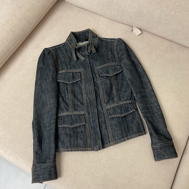 2002 tomford gucci denim jacket