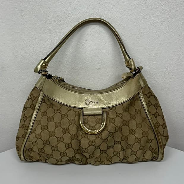 구찌 D링 GG자가드 호보백 숄더 겸 토트