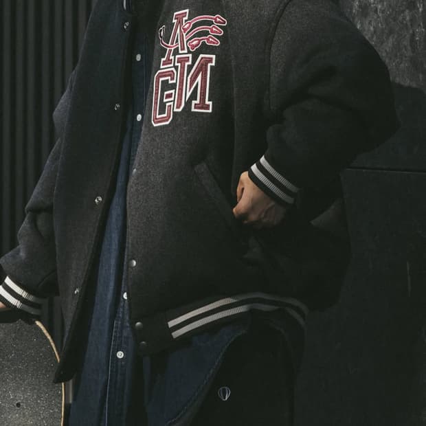 앵글런 바시티자켓