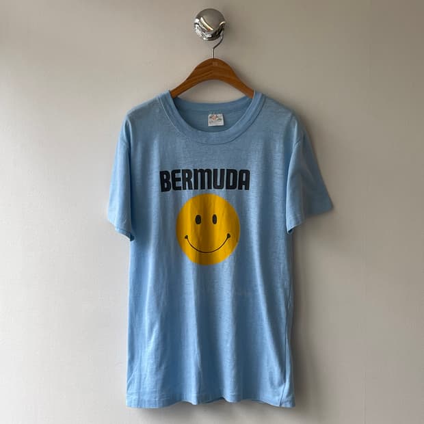 80‘s USA “Smile” T-shirt 빈티지 스마일 티셔츠