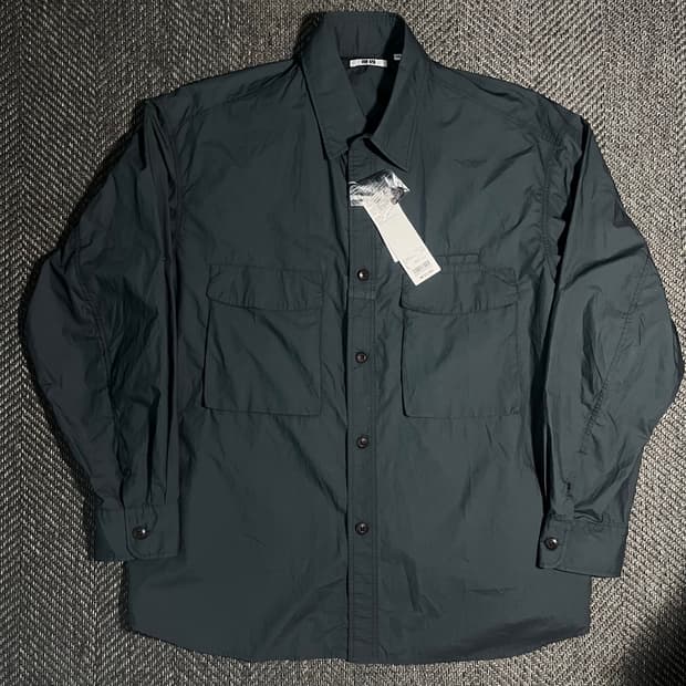 [L] UNIQLO U 유니클로 U 롤업 셔츠