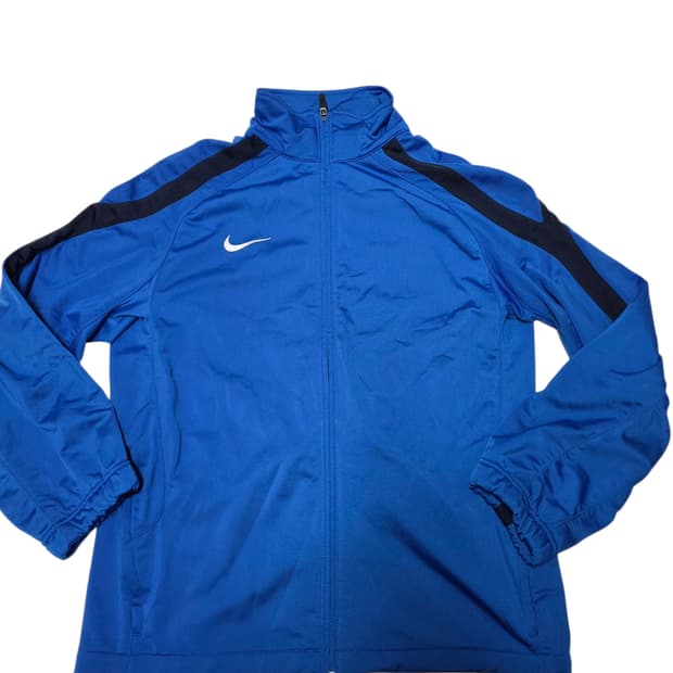 나이키 블루 집업 트랙저지 100 (실측 66/57) 