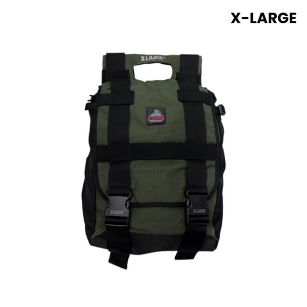 엑스라지 카키 테크니컬 백팩