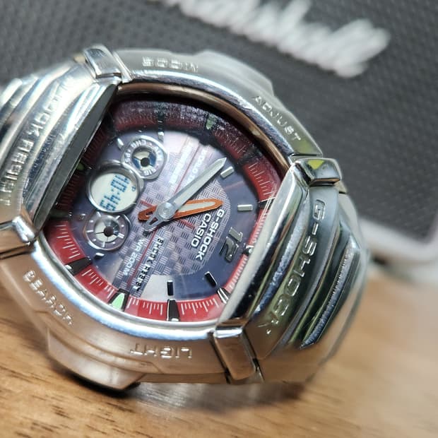 #  카시오 G-SHOCK 콕핏 디지아나 터프솔라 빈티지 지샥 시계 급처