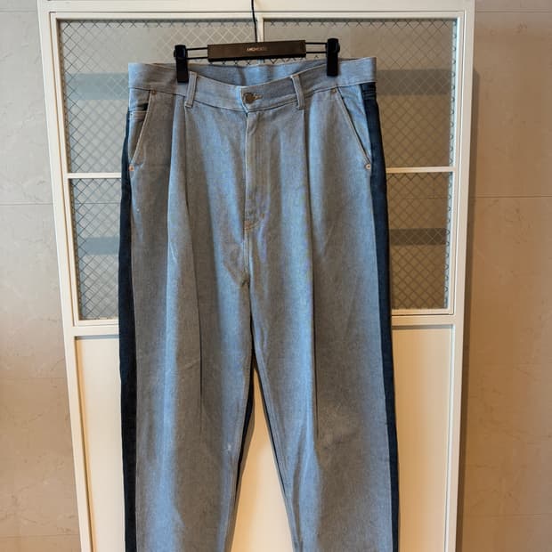 헤드메이너 투톤 와이드 데님