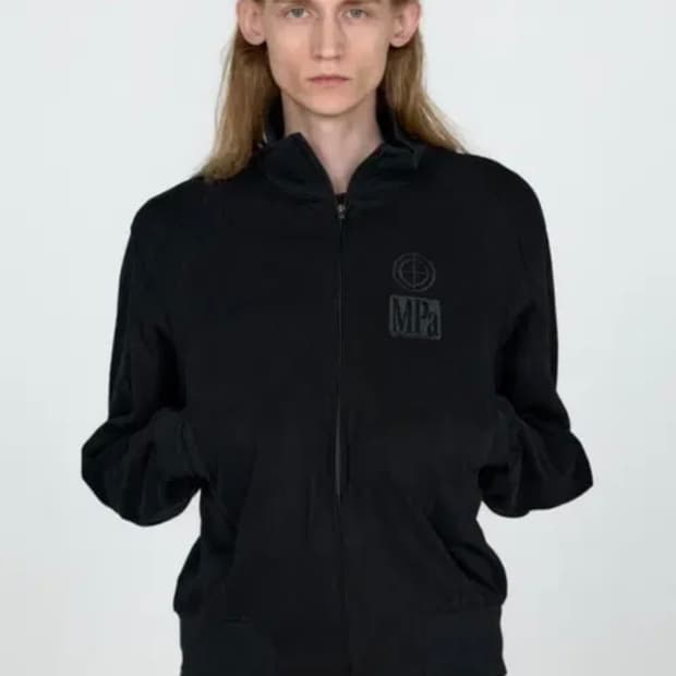 플라스틱 프로덕트 contrast zipped jacket