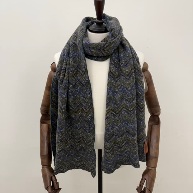 Missoni 100% Lana Wool Muffler