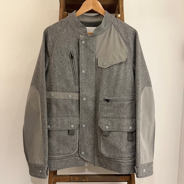 화이트 마운티니어링 13aw 유틸리티 울 자켓