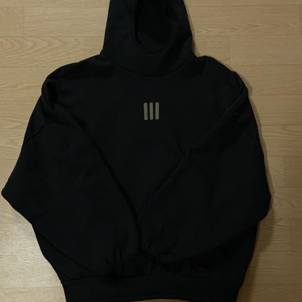 아디다스 x 피어 오브 갓 애슬레틱스 헤비 플리스 후드 us L사이즈