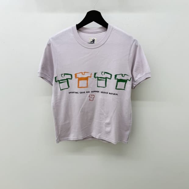 Hai Sporting Gear (이세이미야케) 티셔츠 프린팅 티셔츠