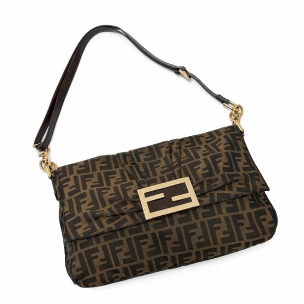 펜디 주카 자카드 미아 숄더 & 크로스백