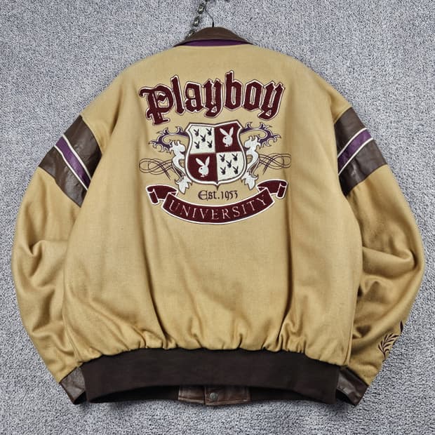 JH DESIGN PLAYBOY 리버시블바시티자켓 (2XL)/ 10015