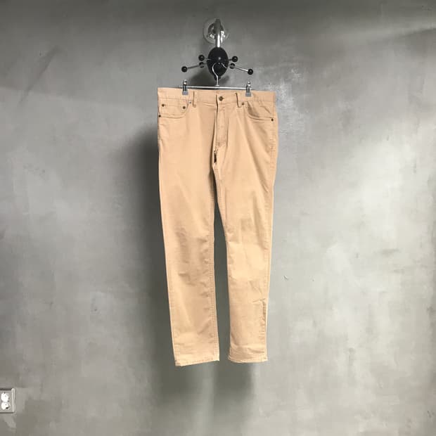 폴로 랄프로렌 베이지 코튼 팬츠 34