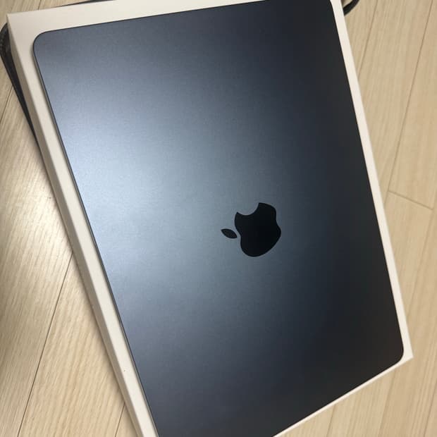 싸이클수 4) 풀박스 M2 맥북에어 16 256
