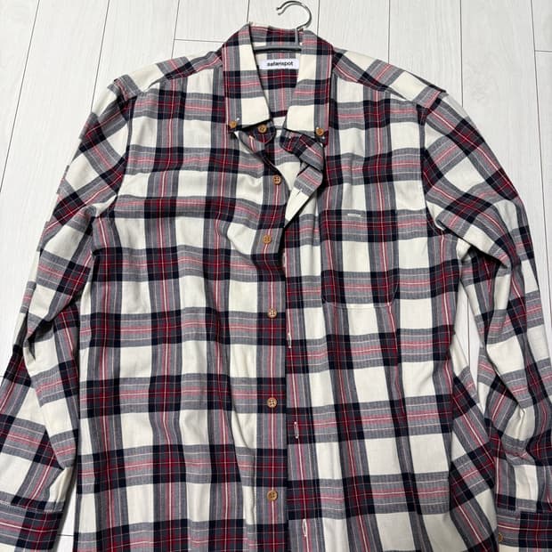 사파리스팟 타탄체크셔츠 (1사)