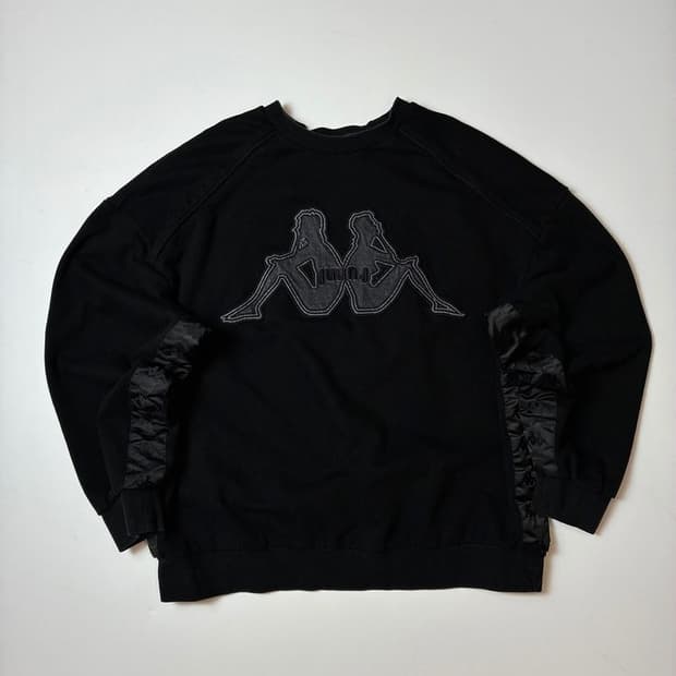 준지 X 카파 오버핏 스웻 셔츠 맨투맨 PN8951