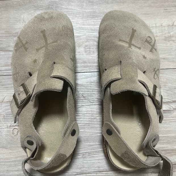 폴리테루 심볼릭 슬라이더 베이지 3사이즈